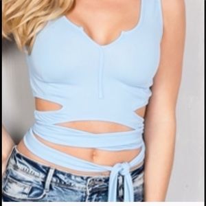 🎉 Sexy Wrap Crop Top